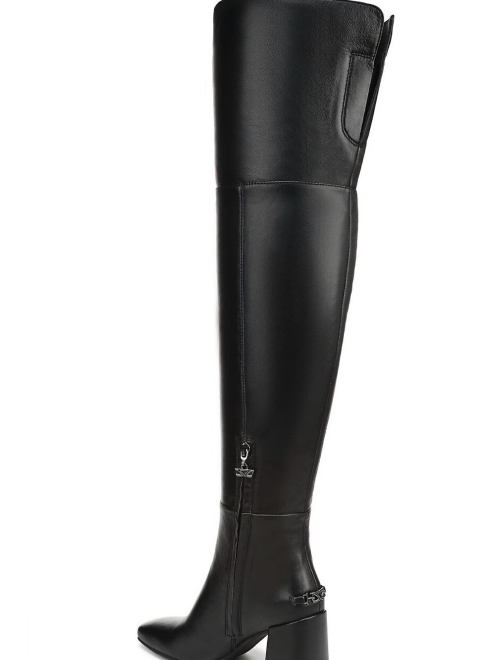 Sam Edelman Circus Bridgid Women’s Black Over-the-Knee Leather Boots